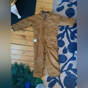Mini A Ture Chestnut snowsuit kids size 6
